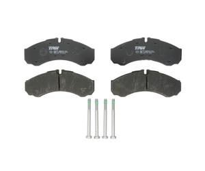 Set di pastiglie freno TRW GDB1345, anteriore, posteriore