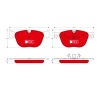 TRW GDB1726DTE Kit pastiglie freni