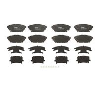 TRW Kit pastiglie freno GDB3611 – anteriore con segnalatore usura per assale anteriore Mitsubishi