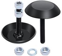 Set di pattini per spazzaneve per ATV, in acciaio temprato resistente, si adatta alla maggior parte delle lame dello spazzaneve, include hardware di installazione professionale