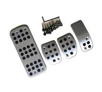 Set Di Pedali Auto Per Peugeot 2008 207 CC SW GTI/RC 208 GTI 308CC MT Manuale AT TTCR-II Gas Freno Resto Del Piede Pedale Modificato Copertura Auto pedaliera auto (Colore : MT 4 PCS)