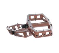 Set di pedali flat Trek Line Pro enduro rame bronzo filettatura 9/16 15mm