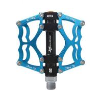 Set di pedali per bicicletta MTB, antiscivolo, blu