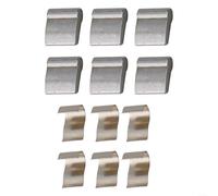 Set di pedane a molla in acciaio inossidabile, parti di manutenzione della bici Set completo 36 di perni del mozzo della ruota e assemblaggio della molla (A+3 6set)