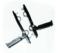 Set Di Pedane Pillion Lycett Con Gomma Per BSA Bantam D1 D3 Telaio Rigido ECs