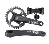 Set di pedivelle per bici da strada - integrata cava 170 mm per ciclismo | Narrow Wide in lega di alluminio e scatola di per ciclismo su strada ed esterno