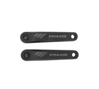 Set di pedivelle Praxis E-Crank grigio scuro 165 mm