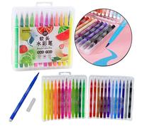 Set di pennarelli acquarello in organizer, 24 colori
