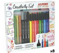 Set di Pennarelli Alpino CREATIVITY COLOR EXPERIENCE Multicolore 20 Pezzi [8