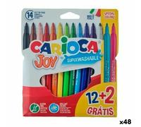 Set di Pennarelli Carioca JOY Multicolore 12 Pezzi [48 Unità]