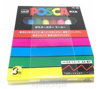 uni-ball Uni Posca PC3M/8 8-Piece Paint Marker Pen Set Assorted Pigmentation Ink