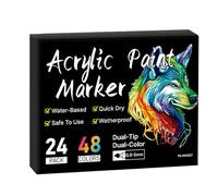 Set di pennarelli da colorare per , pennarelli da colorare per - Set di penne per pennarelli artistici a doppia testa - Set di pennarelli multifunzionali per gli amanti