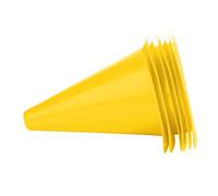 Set di Pennarelli Durevoli con Cono da Allenamento per Calcio, per Allenamenti di Calcio, Barriere in Plastica da 6 Pezzi da 18 Cm per Il Miglioramento delle capacità di Controllo, per