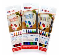 Set Di Pennarelli Edding 4200 Per Porcellana - Set Di Tre Colori