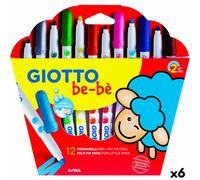 Set di Pennarelli Giotto BE-BÉ Multicolore [6 Unità]