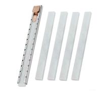 Set di pennarelli in pietra ollare a matita in ardesia con supporto in metallo per marcatura industriale precisa nelle fabbriche di produzione, acciaierie e spedizioni