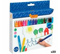 Set di Pennarelli Jovi Maxi Multicolore 24 Pezzi [20 Unità]