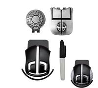 Set di pennarelli per pallina da golf, set di pennarelli a tre punte, per giocatori, uomini, donne, torneo, esercizio, guida, club, festa del papà, compleanno