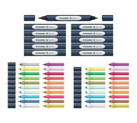 Set di Pennarelli Schneider PAINT-IT 040 Multicolore 52 Pezzi NEW