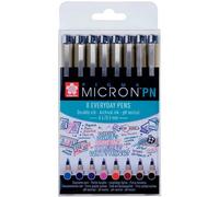Set di Pennarelli Talens Sakura Pigma Micron PN 8 Pezzi Multicolore