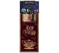 Set di penne a forma di bacchette magiche HARRY POTTER Magical Locations