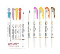 Set Di Penne E Pennarelli Zebra Mildliner A Doppia Punta Profonda E Calda 5