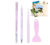 Set di penne per colla, penna per colla per album Kit registro manuale con | Fai da te Utensili manuali, per la creazione manuale di registri, scrapbook