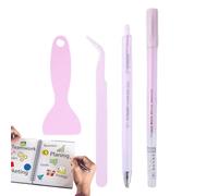Set di penne per colla, strumenti per scrapbooking, set di 4 strumenti per fai da te, con adesivo forte per collage, arte e