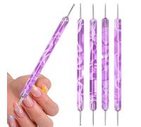 Set di Penne per Disegno a Puntini per Unghie - Manicure Multifunzione da 5 Pezzi - Strumenti Unghie Donna A Puntini | Per Appassionate Donne Amiche Professioniste Casa Salone Studio Quotidiano