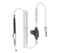 Set di penne pneumatiche a ventosa con struttura in plastica e metallo, funzionamento con un solo pulsante e rilascio delicato per compressori d'aria o pompe per vuoto per elettronica