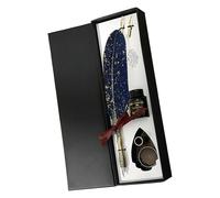 Set di penne stilografiche vintage, cancelleria classica per calligrafia, penne stilografiche eleganti, per prendere appunti, disegnare e scrivere scrittori, regalo per gli scrittori