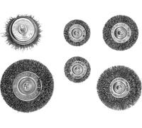 SET DI PENNELLI CON GAMBO 6 PEZZI INOX YT-47593 YATO
