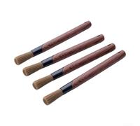 Set di pennelli con setole morbide per caffè espresso, 20 cm | Le setole sottili e morbide impediscono graffi, design che non perde peli, rimuove i terreni sciolti, materiale ABS