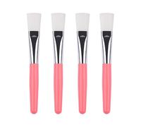 Set di pennelli cosmetici multiuso con 4 applicatori per maschere con setole sintetiche ed ergonomici per maschera. Set di pennelli per cosmetici facili da viaggio