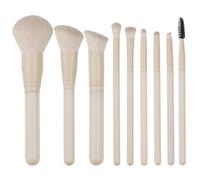 - Set di pennelli da trucco alle mandorle Set-Pennelli trucco 1 pieces Marrone chiaro unisex