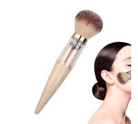 Set di pennelli da trucco da viaggio - 5 Pezzi Strumento Trucco Portatile,Kit Pennelli Fondotinta In Polvere,per Ragazze Principianti Toeletta Matrimonio Sposa Casa Vacanze Festival Quotidiano