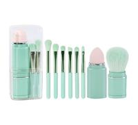 Set di pennelli da trucco per occhi amichevole da viaggio con setole morbide Accessori di trucco alla moda per un'applicazione regolare Accessori alla moda