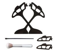 Set di pennelli da trucco riutilizzabili per le donne, progettati per un'applicazione rapida ed elegante degli eyeliner ogni giorno