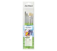Set di pennelli da Vinci FIT Synthetics & Synthetics Bristle Set 4217