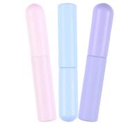 Set di Pennelli Labbra in Silicone 3 Pezzi e Cappuccio | Superficie Liscia, Applicazione Precisa e Lavabile, per Uso Quotidiano in Salone Trucco