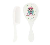 Set di pennelli per bambini e pettine | Soft Bristle Babrush Brooming Cunsing Capelli Spazzola per capelli, prodotti per bambini doccia CURA DI SICUREZZA PER PELLE SENSIVA