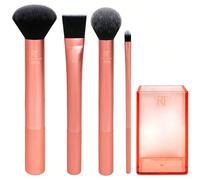 Set di pennelli per base perfetta di Real Techniques con setole sintetiche super morbide tagliate su misura e boccole in alluminio estese per creare una copertura per ogni esigenza di applicazione del