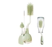 Set di pennelli per biberon, kit di pulizia a tazza multifunzionale, detergente per bottiglie non scratch per viaggi, picnic, dormitorio, vivaio, luogo di lavoro, casa, campeggio, cucina, alimentazion