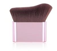 Set di pennelli per il trucco e la cura del corpo, tra cui: pennello corpo in rosa dorato, pennello kabuki, pennello professionale per le gambe, pennello per illuminante in bronzo, pennello per fondot