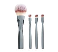 Set di pennelli per il trucco, kit di setole magnetiche, strumenti per il viso professionali | pennelli 4 in 1 progettati per mescolare ombre di occhio con blush in polvere, soluzione di applicazione