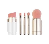 Set di pennelli per il trucco per donne, set di pennelli per trucco da viaggio | Kit di pennello per miscelazione multifunzionale portatile,Correttore in polvere Fondazione per le donne applicatore pe