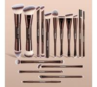 Set di pennelli per il trucco professionale 11/16/17 pezzi, include 16 pennelli per il trucco e 1 borsa per il trucco, tra cui pennello per il fondotinta, pennello per il blush, pennello per l'ombrett