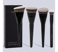Set di pennelli per il trucco professionale 4/11/16 pezzi, include pennello per fondotinta, pennello per blush, pennello per cipria, pennello per contouring, pennello per ombretto, pennello per corret