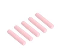 Set di Pennelli per Labbra in Silicone 5 Pezzi Set di Pennelli per Rossetto per Trucco Cosmetico Portatile a Testa Tonda per Correttore Professionale