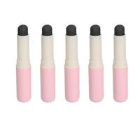 Set di Pennelli per Labbra in Silicone da 5 Pezzi Set di Pennelli per Rossetto per Trucco Cosmetico Portatile a Testa Rotonda Correttore Professionale per Sbavature